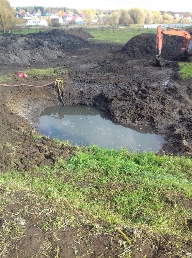 Каскад водоемов в д.Загорново
